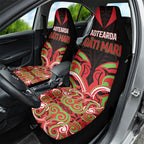 Aotearoa Ngati Maru Car Seat Cover New Zealand Traditional Maori Pattern