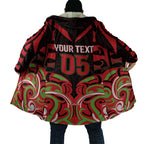 Custom Aotearoa Ngati Maru Cloak New Zealand Traditional Maori Pattern