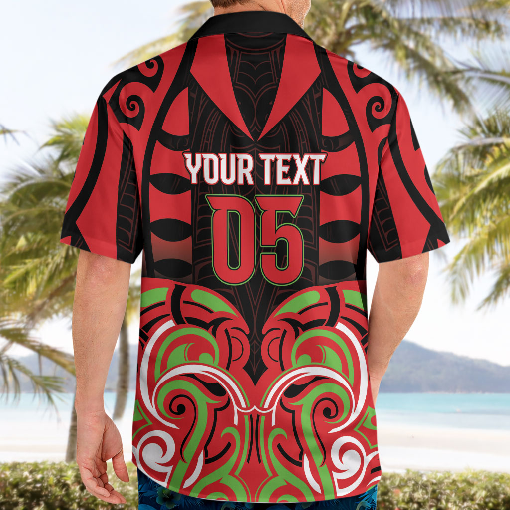 Custom Aotearoa Ngati Maru Hawaiian Shirt New Zealand Traditional Maori Pattern