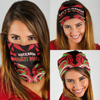 Aotearoa Ngati Maru Neck Gaiter New Zealand Traditional Maori Pattern