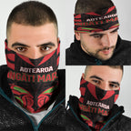 Aotearoa Ngati Maru Neck Gaiter New Zealand Traditional Maori Pattern
