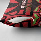 Aotearoa Ngati Maru Pillow Cover New Zealand Traditional Maori Pattern
