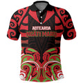 Custom Aotearoa Ngati Maru Polo Shirt New Zealand Traditional Maori Pattern
