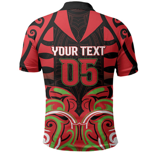 Custom Aotearoa Ngati Maru Polo Shirt New Zealand Traditional Maori Pattern