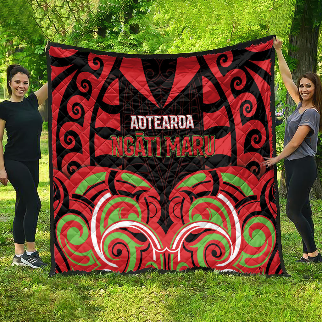 Aotearoa Ngati Maru Quilt New Zealand Traditional Maori Pattern