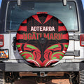 Aotearoa Ngati Maru Spare Tire Cover New Zealand Traditional Maori Pattern