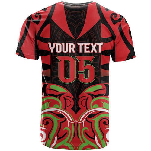 Custom Aotearoa Ngati Maru T Shirt New Zealand Traditional Maori Pattern