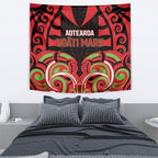 Aotearoa Ngati Maru Tapestry New Zealand Traditional Maori Pattern