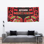 Aotearoa Ngati Maru Tapestry New Zealand Traditional Maori Pattern