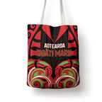 Aotearoa Ngati Maru Tote Bag New Zealand Traditional Maori Pattern