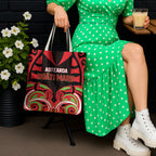 Aotearoa Ngati Maru Tote Bag New Zealand Traditional Maori Pattern