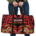 Aotearoa Ngati Maru Travel Bag New Zealand Traditional Maori Pattern