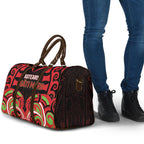 Aotearoa Ngati Maru Travel Bag New Zealand Traditional Maori Pattern