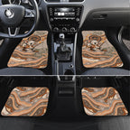 Personalised Australia Father's Day Car Mats Koality Dad Fishing Aboriginal Dot Art