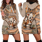 Personalised Australia Father's Day Hoodie Dress Koality Dad Fishing Aboriginal Dot Art
