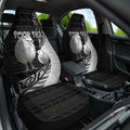Personalised New Zealand Father's Day Car Seat Cover Papa Kiwi Bird Tribal Pattern