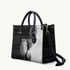 Personalised New Zealand Father's Day Leather Bag Papa Kiwi Bird Tribal Pattern