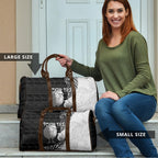 Personalised New Zealand Father's Day Travel Bag Papa Kiwi Bird Tribal Pattern
