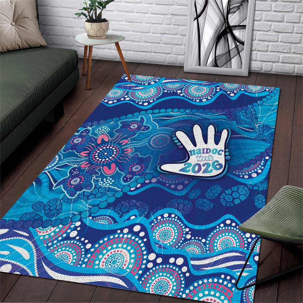 NAIDOC Week 2026 Area Rug Turtle Dream On The Waves