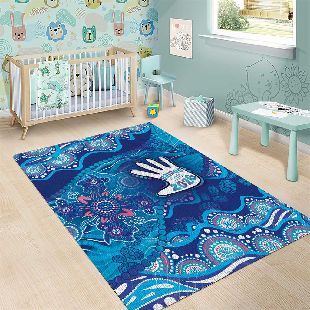 NAIDOC Week 2026 Area Rug Turtle Dream On The Waves