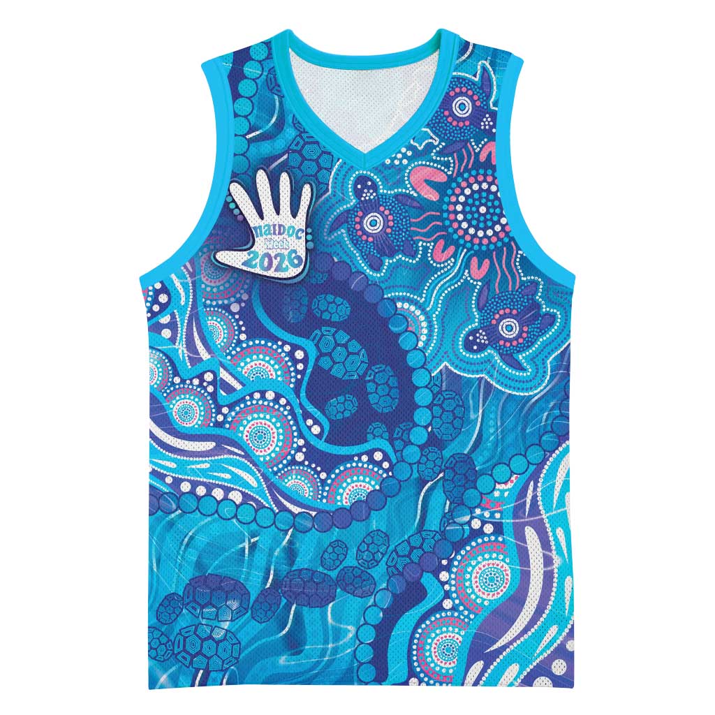 NAIDOC Week 2026 Basketball Jersey Turtle Dream On The Waves