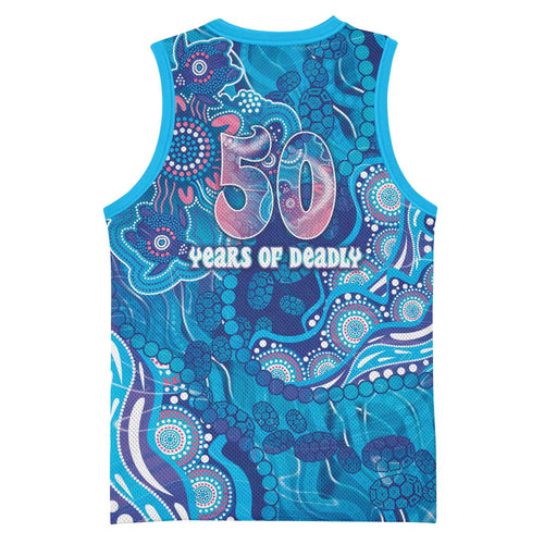 NAIDOC Week 2026 Basketball Jersey Turtle Dream On The Waves