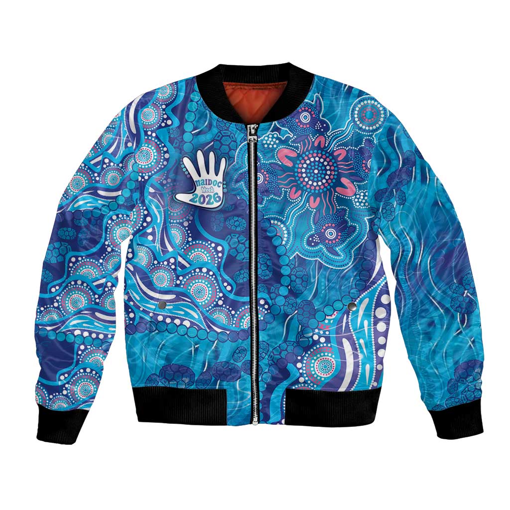 NAIDOC Week 2026 Bomber Jacket Turtle Dream On The Waves