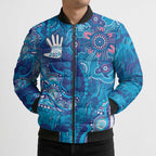 NAIDOC Week 2026 Bomber Puffer Jacket Turtle Dream On The Waves