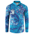 NAIDOC Week 2026 Button Sweatshirt Turtle Dream On The Waves