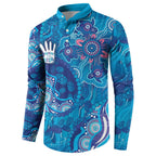 NAIDOC Week 2026 Button Sweatshirt Turtle Dream On The Waves