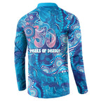 NAIDOC Week 2026 Button Sweatshirt Turtle Dream On The Waves