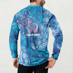 NAIDOC Week 2026 Button Sweatshirt Turtle Dream On The Waves