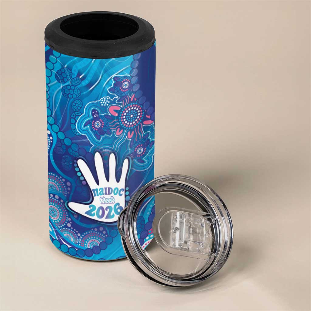NAIDOC Week 2026 4 in 1 Can Cooler Tumbler Turtle Dream On The Waves