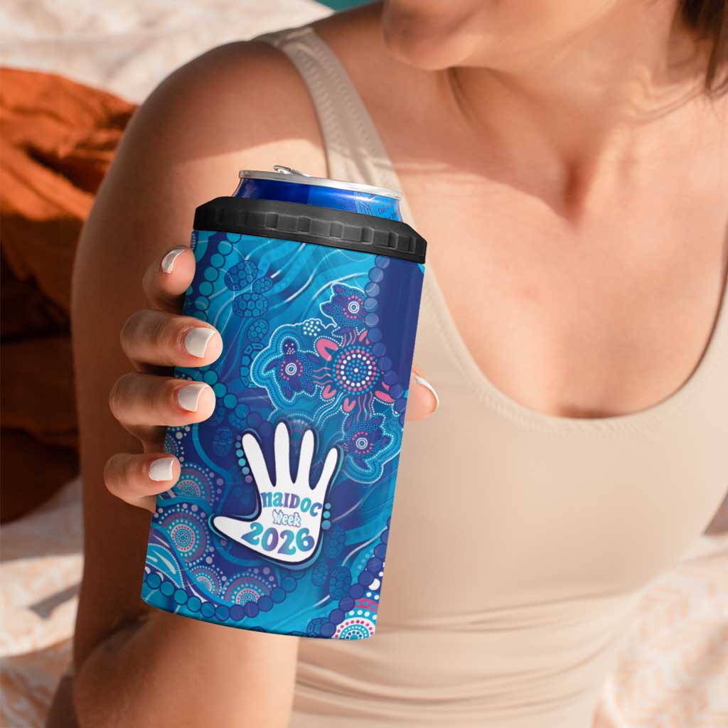 NAIDOC Week 2026 4 in 1 Can Cooler Tumbler Turtle Dream On The Waves