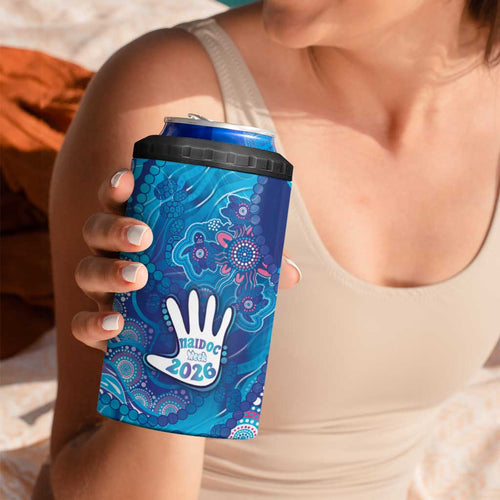 NAIDOC Week 2026 4 in 1 Can Cooler Tumbler Turtle Dream On The Waves
