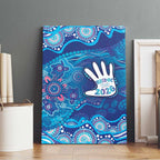 NAIDOC Week 2026 Canvas Wall Art Turtle Dream On The Waves
