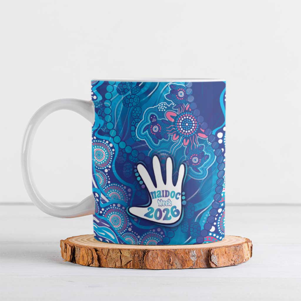 NAIDOC Week 2026 Ceramic Mug Turtle Dream On The Waves