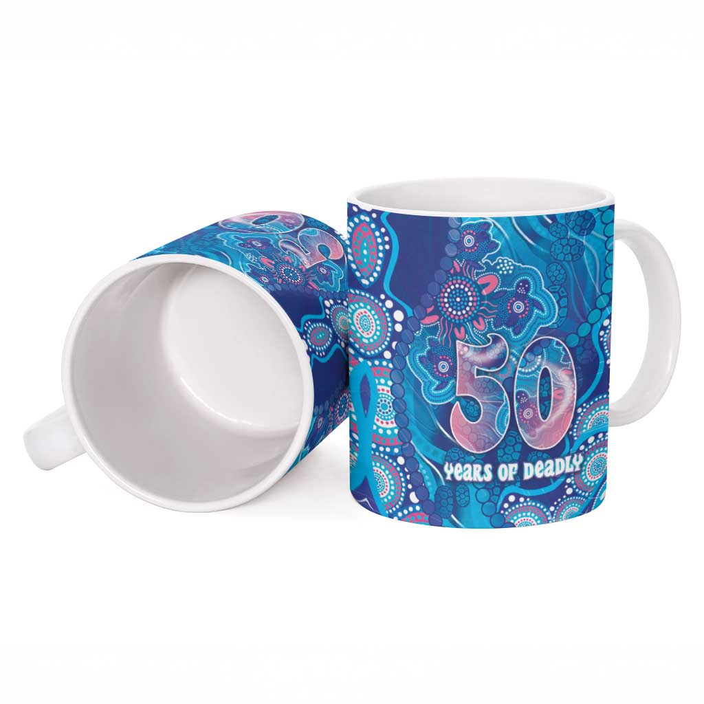NAIDOC Week 2026 Ceramic Mug Turtle Dream On The Waves