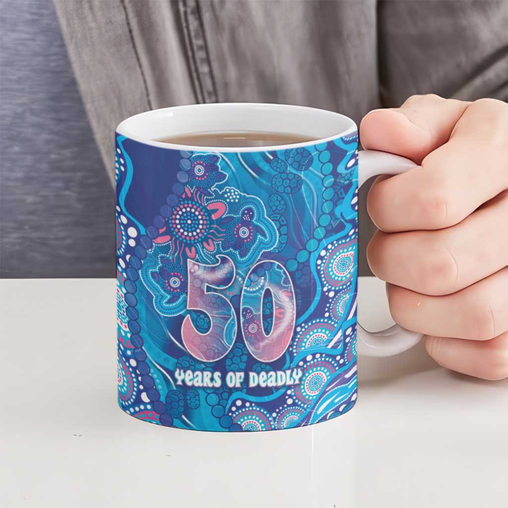 NAIDOC Week 2026 Ceramic Mug Turtle Dream On The Waves