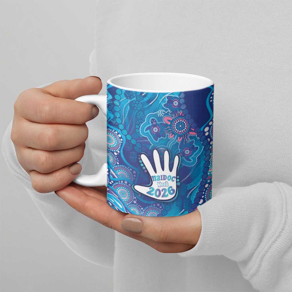 NAIDOC Week 2026 Ceramic Mug Turtle Dream On The Waves