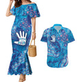 NAIDOC Week 2026 Couples Matching Mermaid Dress and Hawaiian Shirt Turtle Dream On The Waves