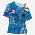 NAIDOC Week 2026 Cross Shoulder Shirt Turtle Dream On The Waves