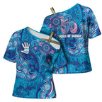NAIDOC Week 2026 Cross Shoulder Shirt Turtle Dream On The Waves
