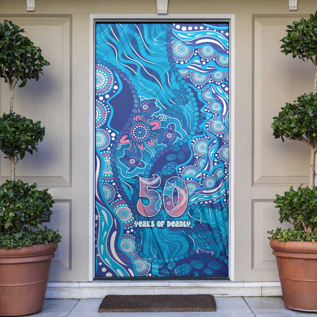 NAIDOC Week 2026 Door Cover Turtle Dream On The Waves