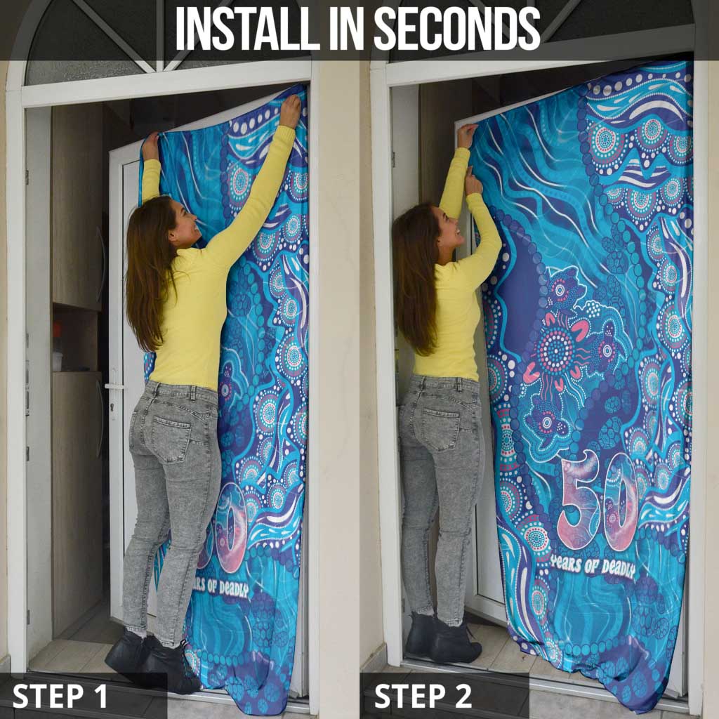 NAIDOC Week 2026 Door Cover Turtle Dream On The Waves