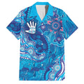 NAIDOC Week 2026 Family Matching Off Shoulder Maxi Dress and Hawaiian Shirt Turtle Dream On The Waves
