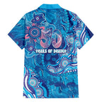 NAIDOC Week 2026 Family Matching Off Shoulder Short Dress and Hawaiian Shirt Turtle Dream On The Waves