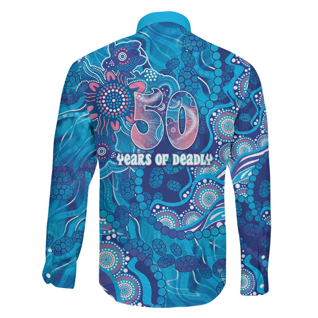 NAIDOC Week 2026 Family Matching Off Shoulder Short Dress and Hawaiian Shirt Turtle Dream On The Waves