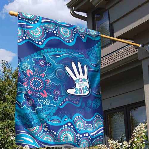 NAIDOC Week 2026 Garden Flag Turtle Dream On The Waves