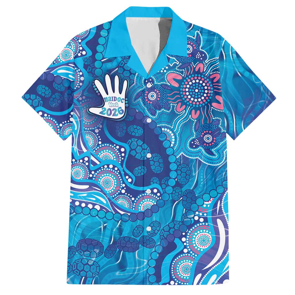 NAIDOC Week 2026 Hawaiian Shirt Turtle Dream On The Waves